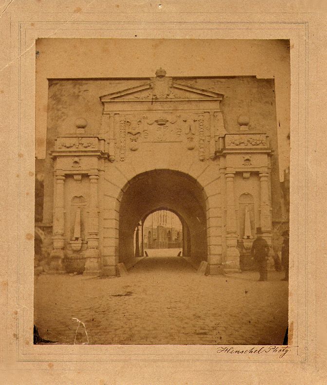 Vesterport, the West gate, in 1857