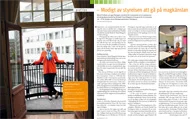 Intervju med Elisabeth Thand Ringqvist för Konsulten, maj 2012. Foto: Mats Åsman