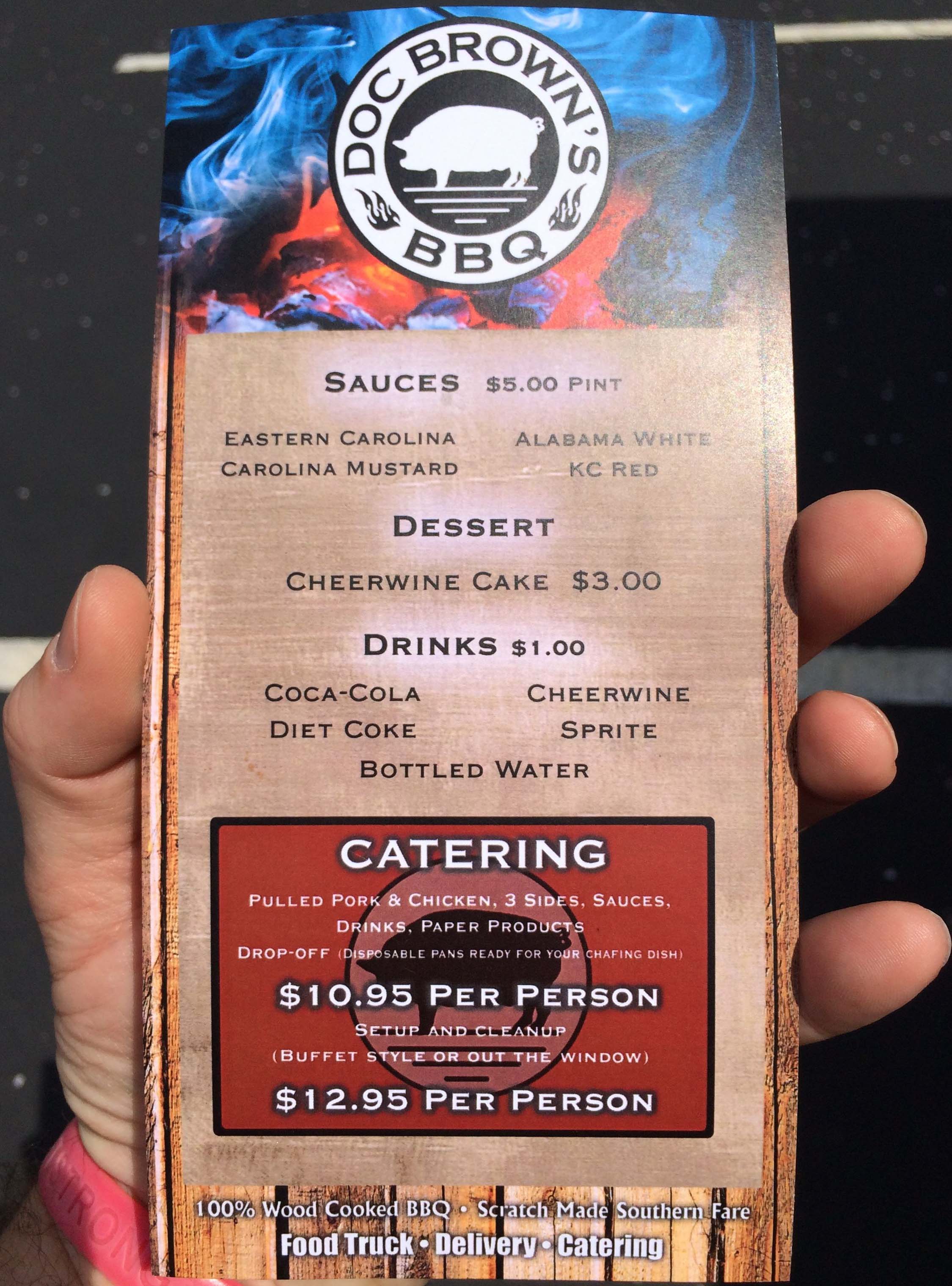 Menu back