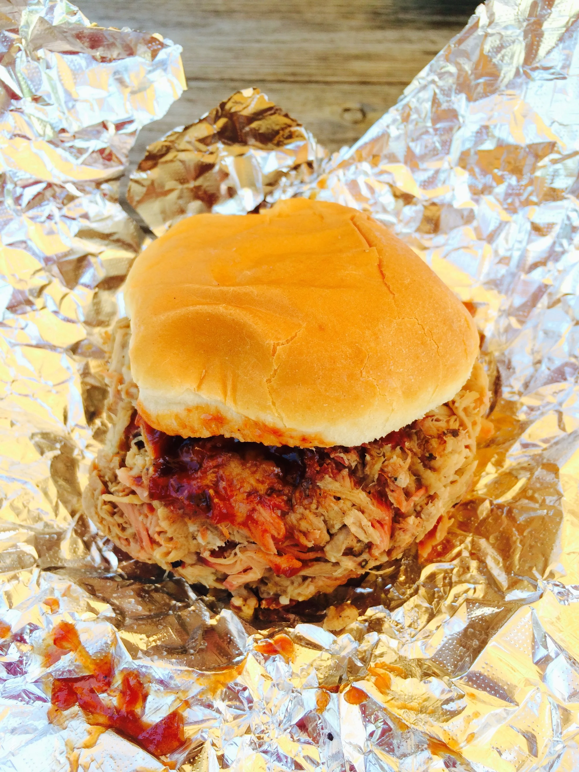 BBQ Sandwich from Sqweelin' Pigs BBQ