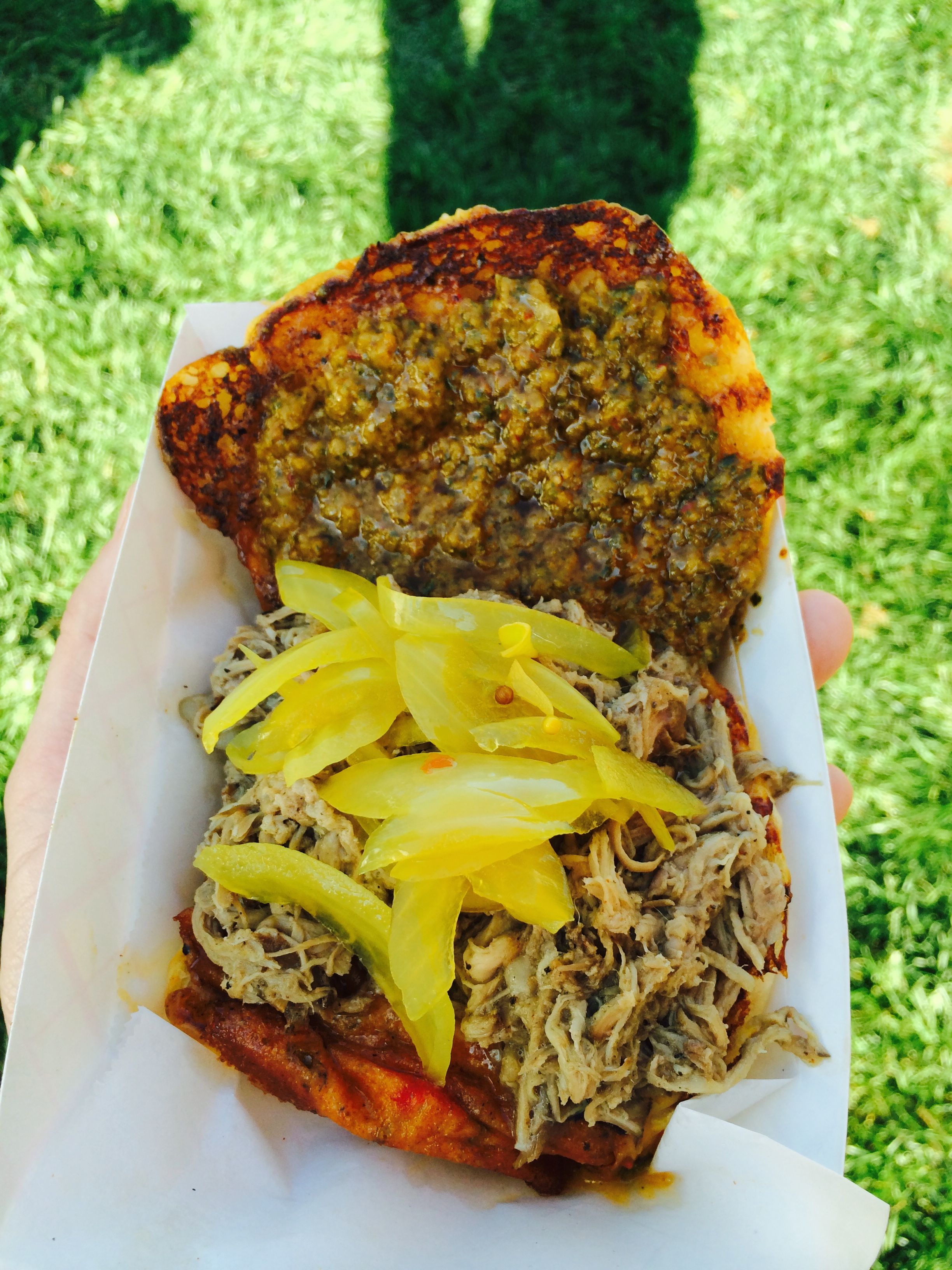 Pork & Pimento Cheese Sandwich
