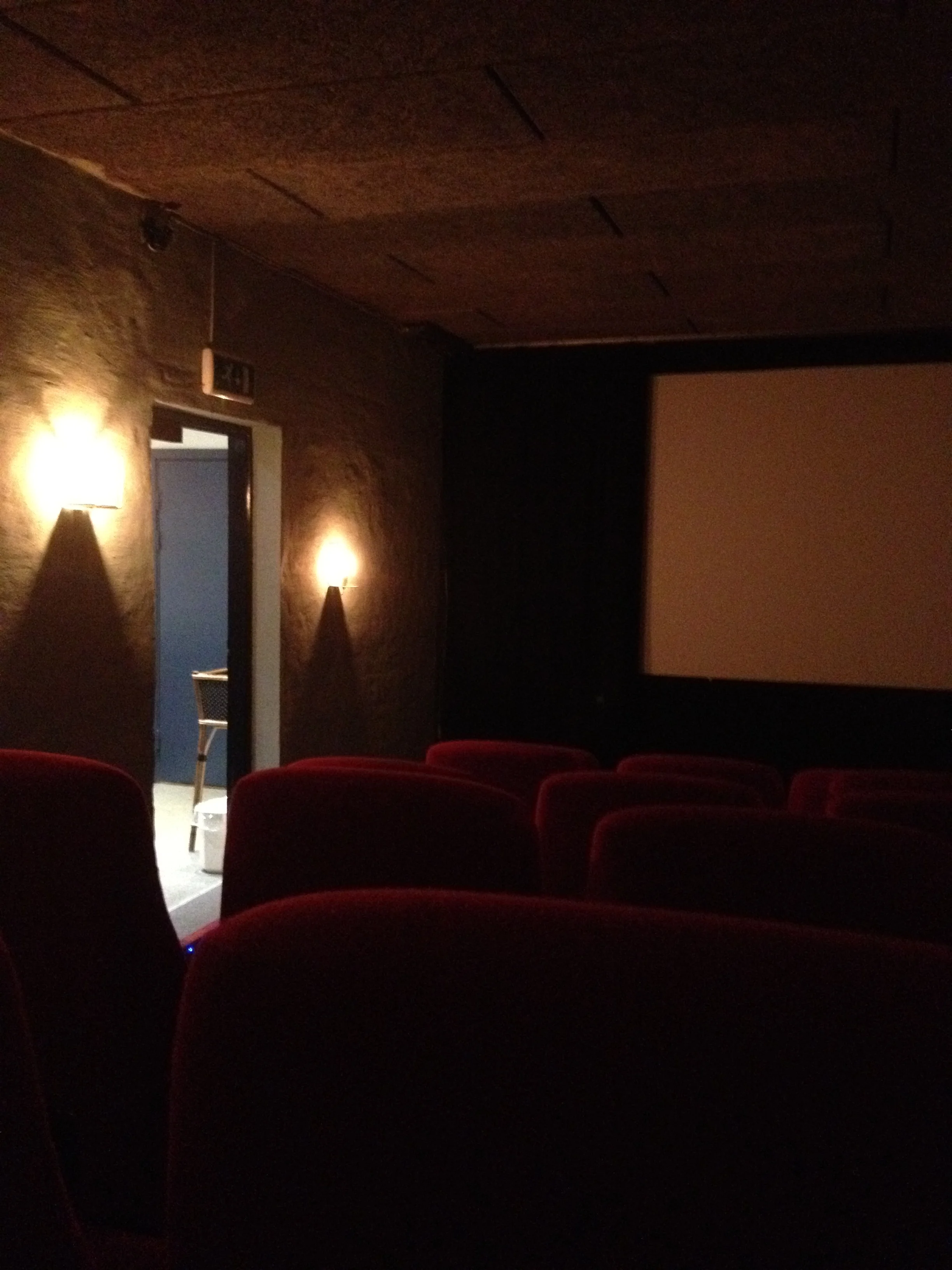 Inside Vester Vov Vov's second screen (photo by Paul Forrester)