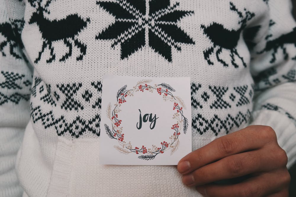 Tidings of comfort and joy, comfort and joy.