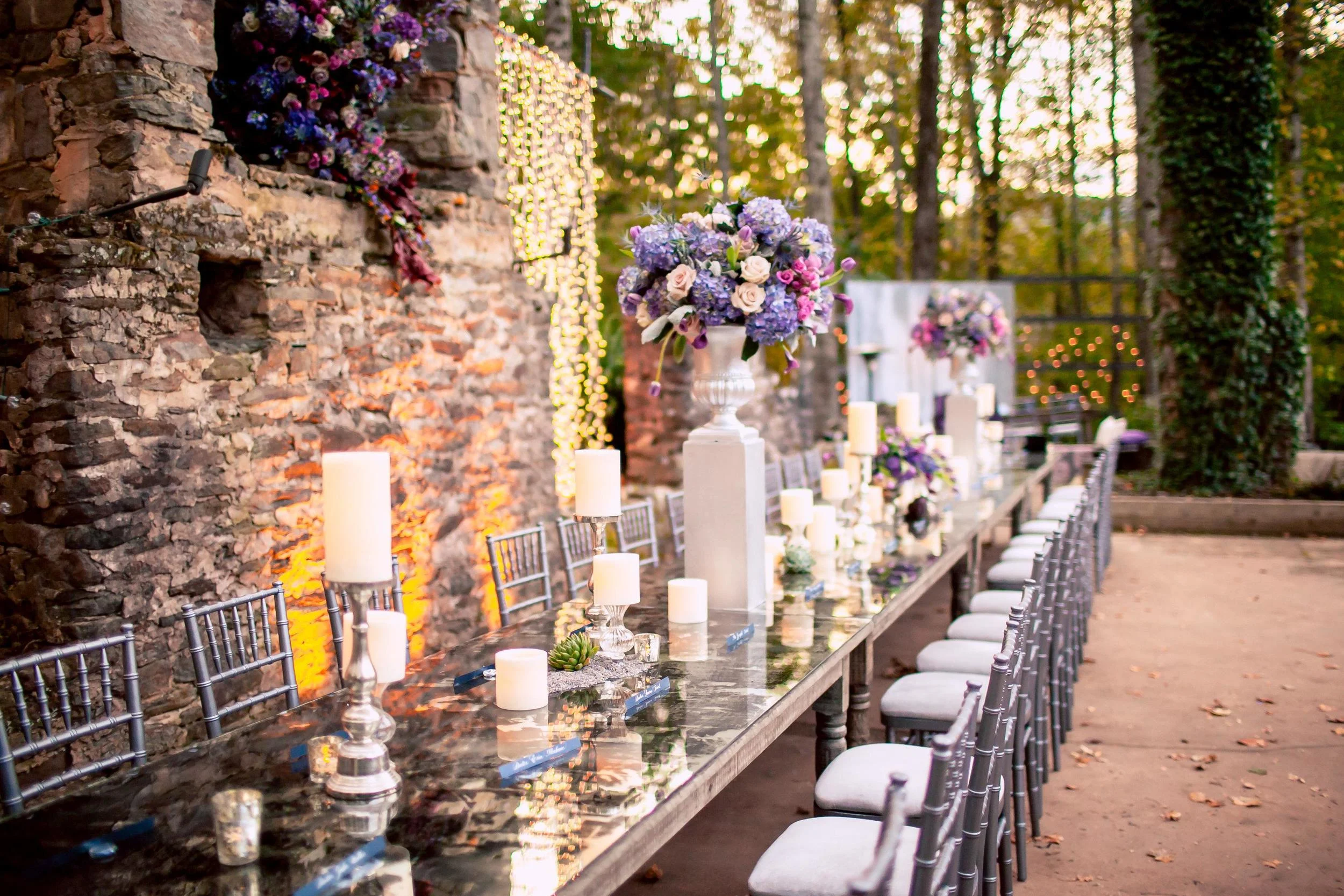 North Georgia Wedding Reception 