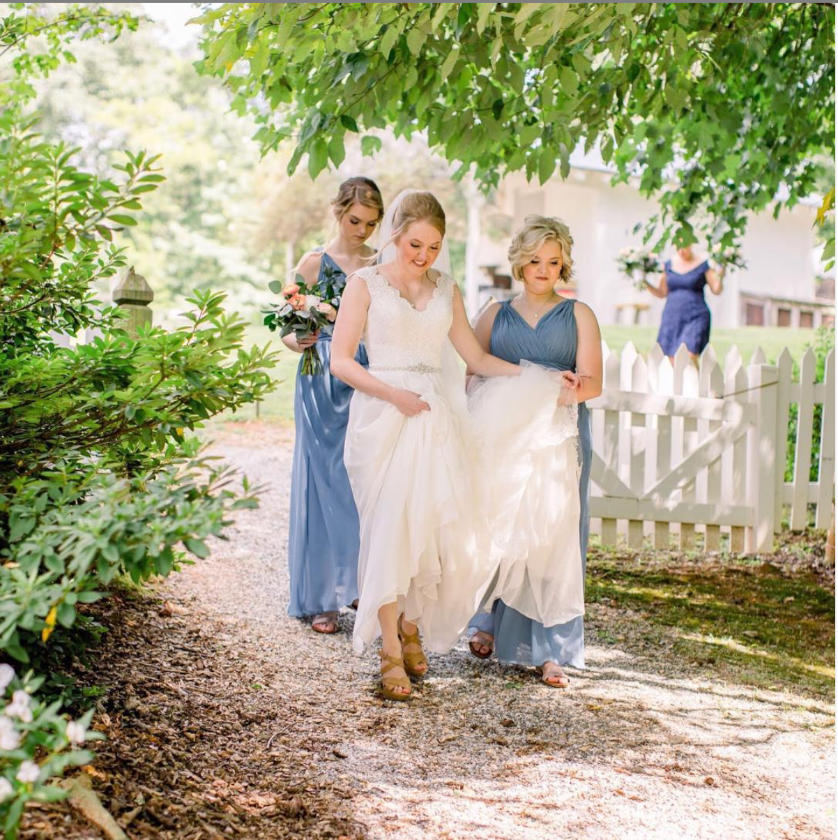 Outdoor Wedding Party in North Georgia 