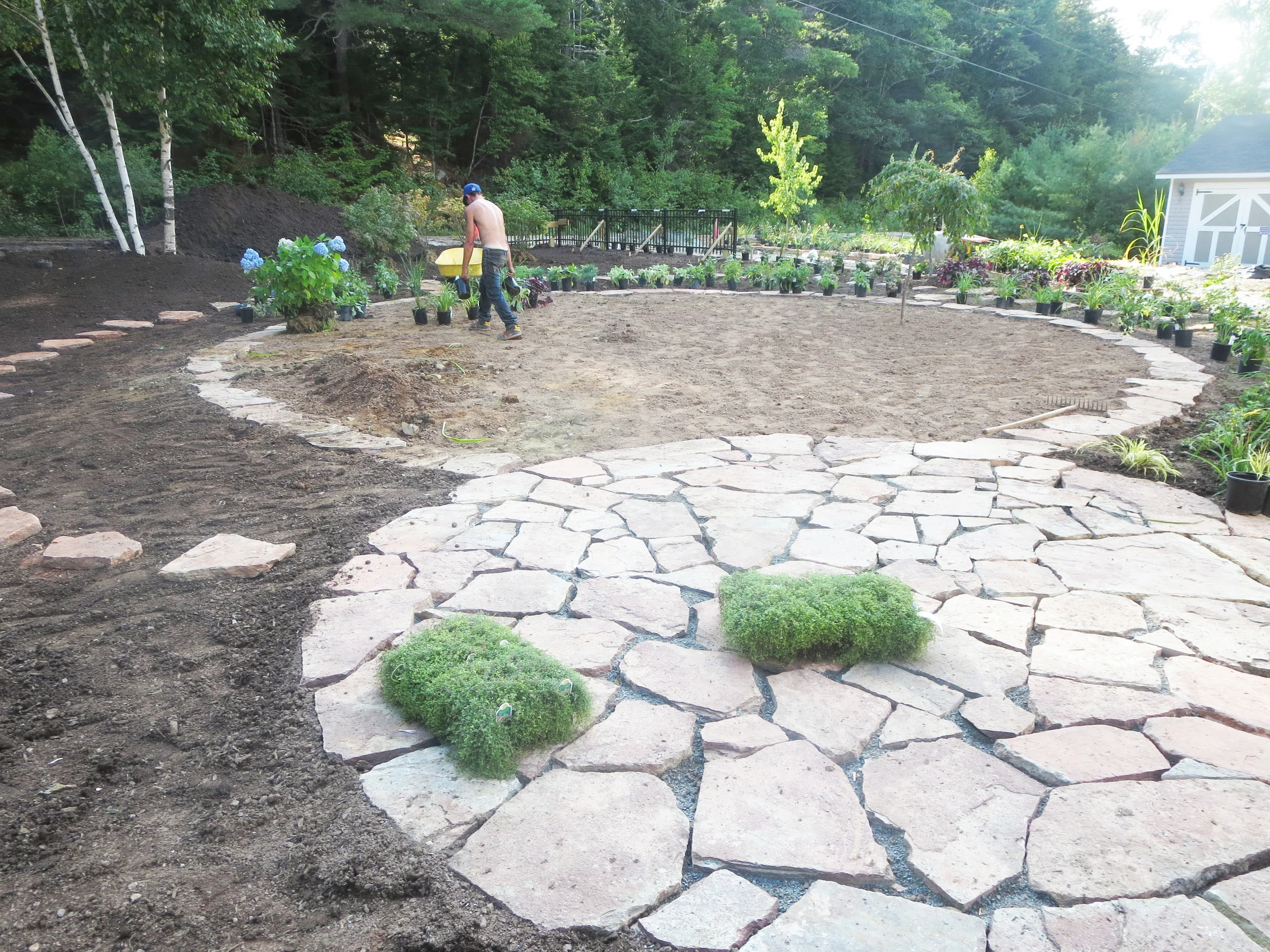 Circular Patio