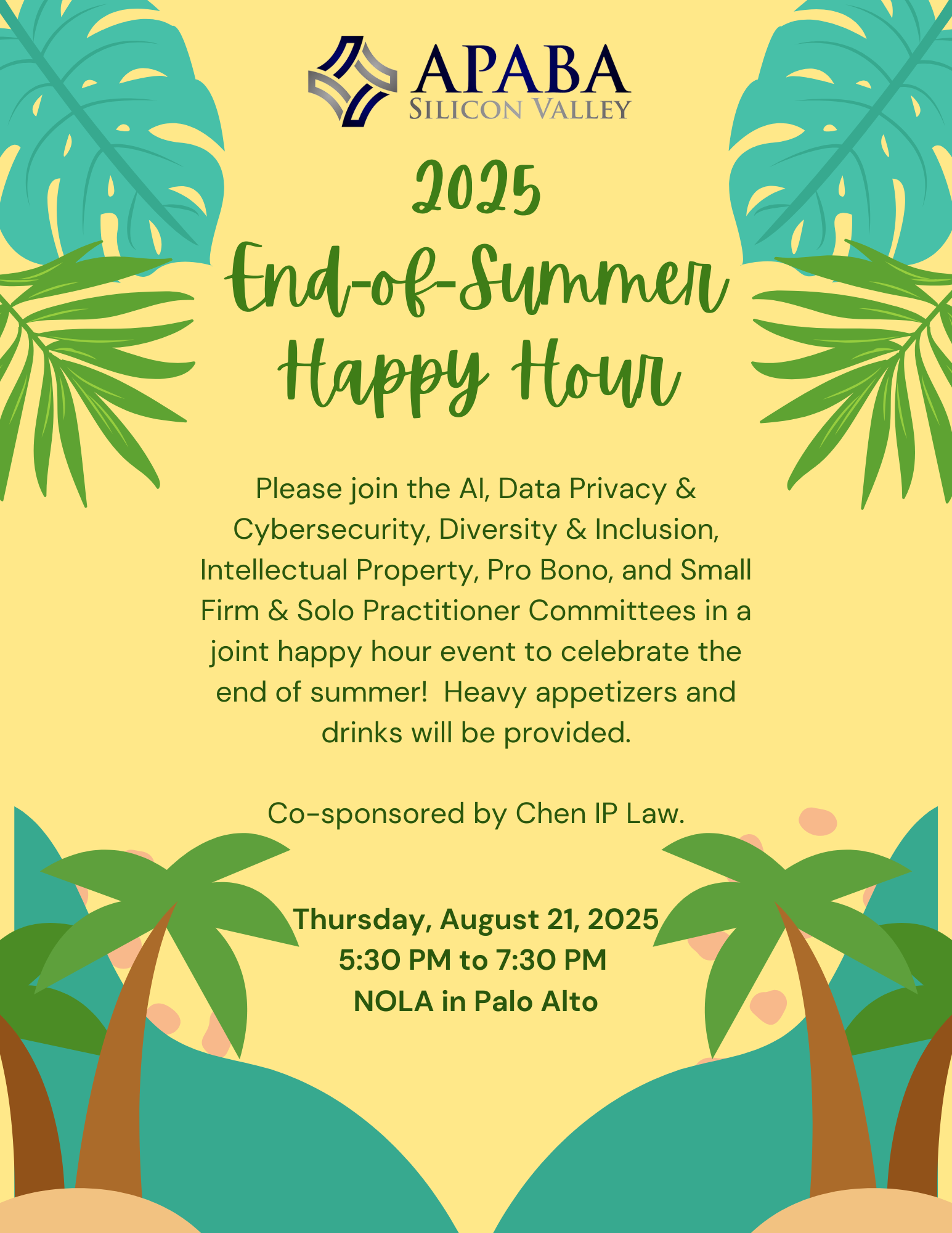 End-of-Summer Happy Hour