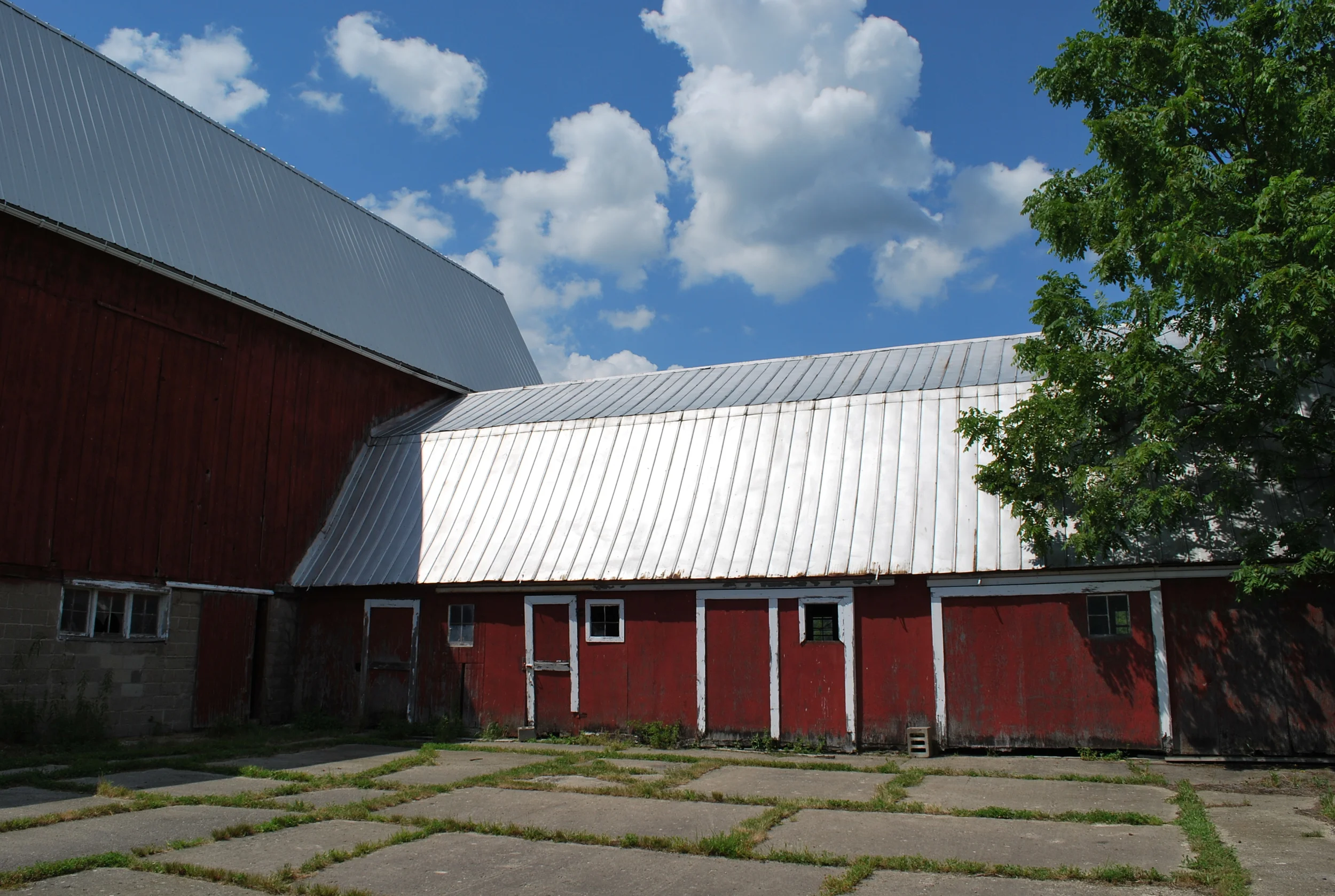Bottom of walls and doors- rotted