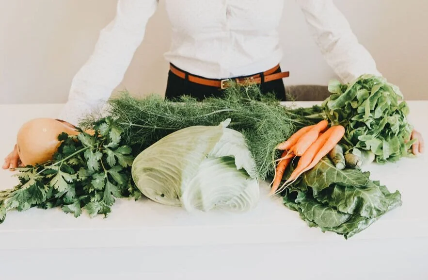 Fresh whole-food ingredients at Saffron & Sage