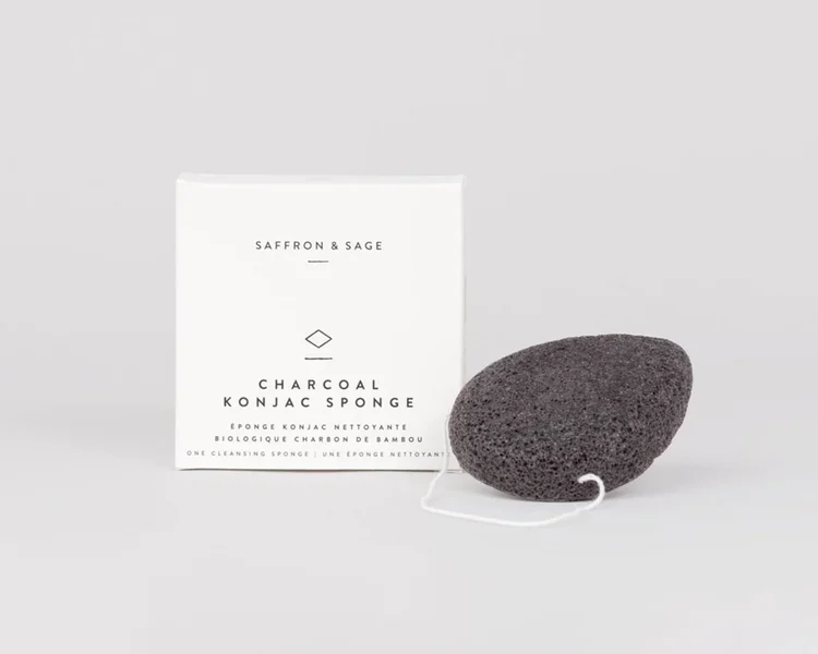 Charcoal konjac sponge