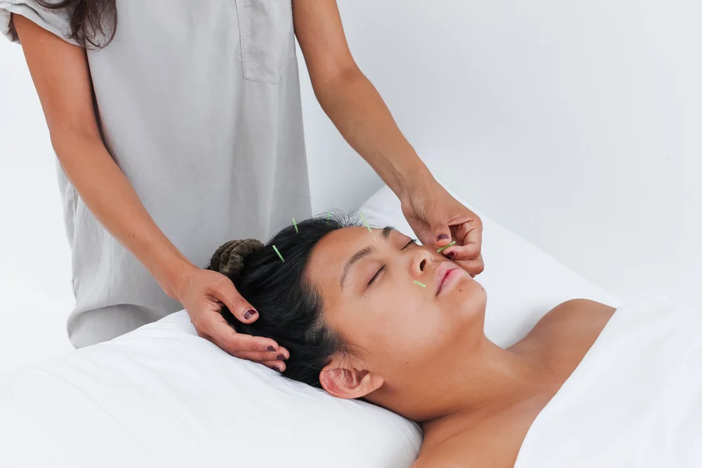 Massage therapy session at Saffron & Sage