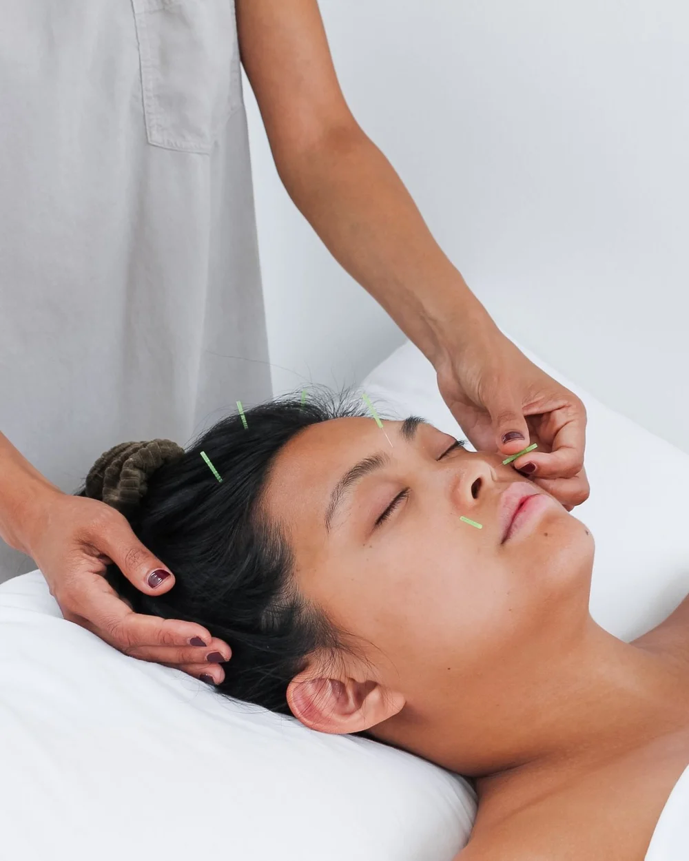 Holistic facial treatment at Saffron & Sage