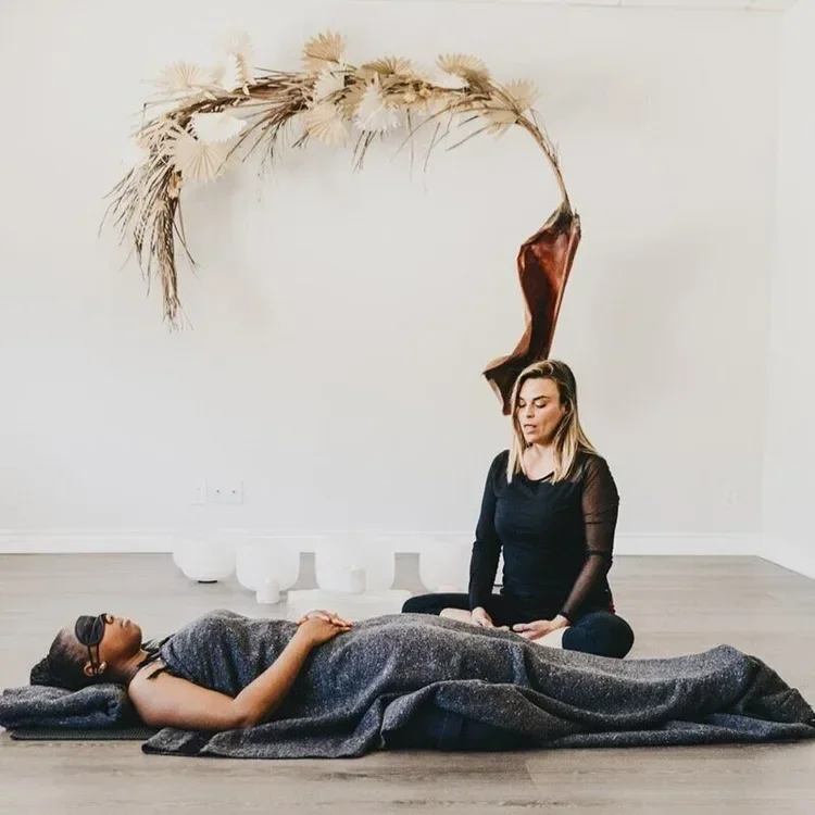 Breathwork at Saffron & Sage in San Diego
