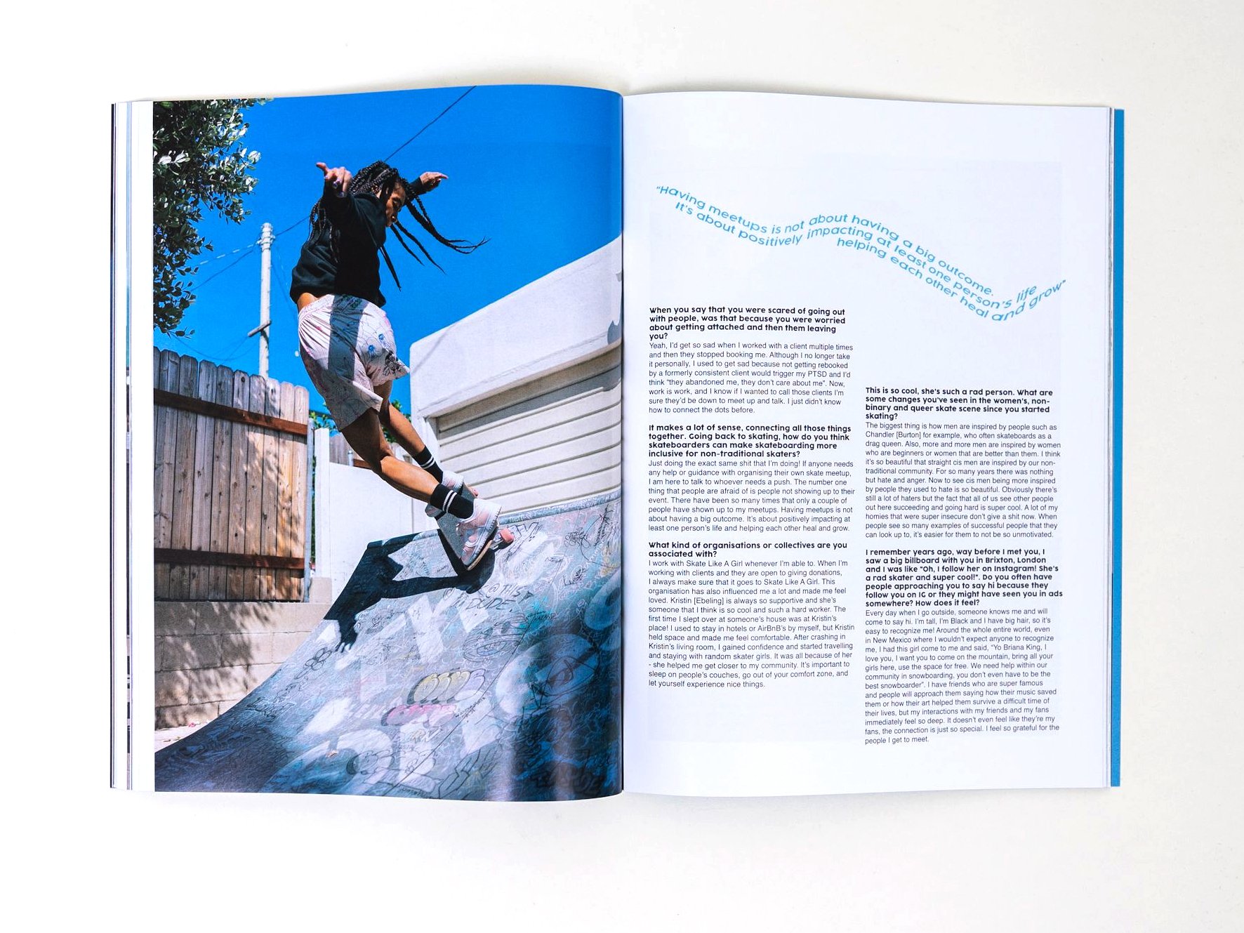  Briana King feature for Skateism Magazine May ‘22 - Photographed in Los Angeles, CA 