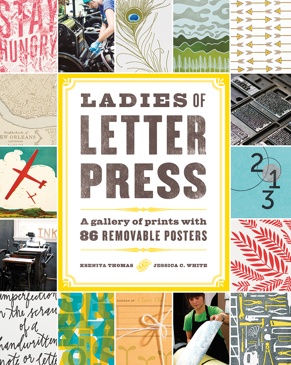  Cover of  Ladies of Letterpress  Book 