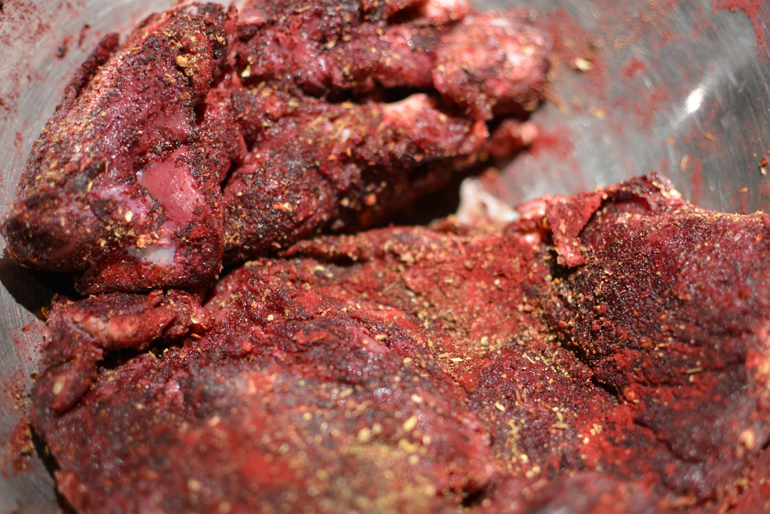 FRZ-DRY Plum powder & five spice crust