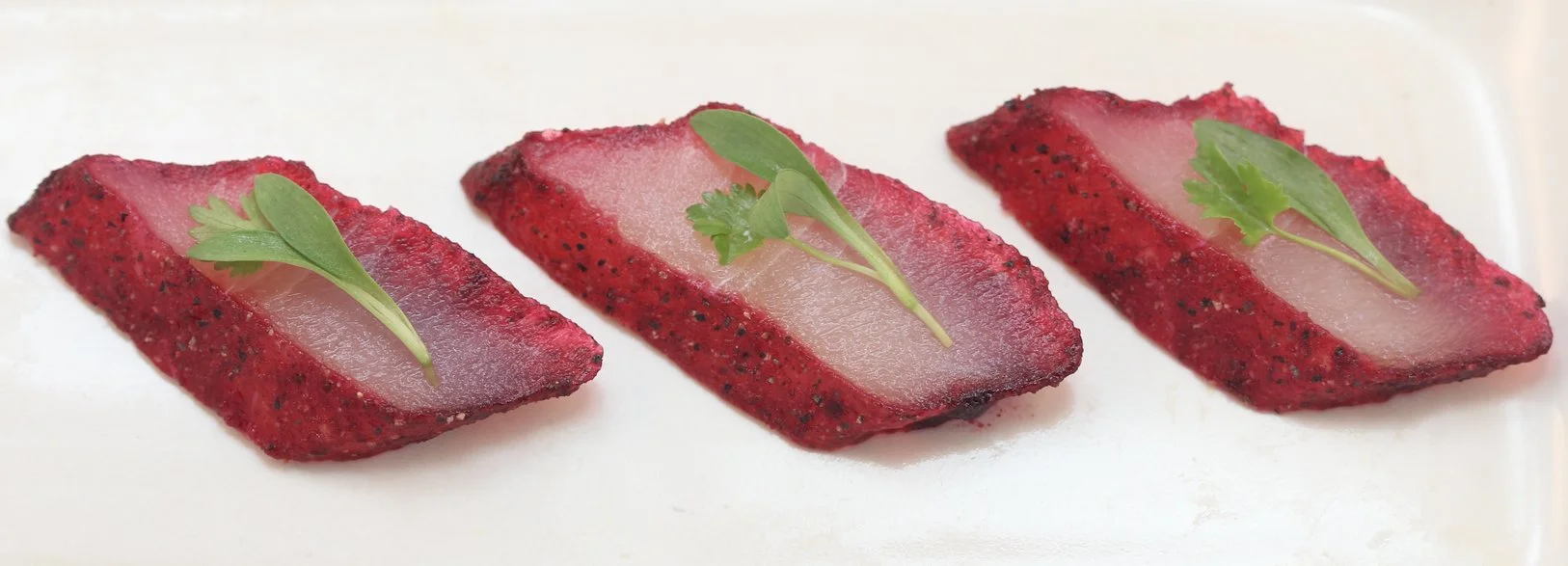 Pacific Halibut w/ Fresh As Beet Root Powder Cure