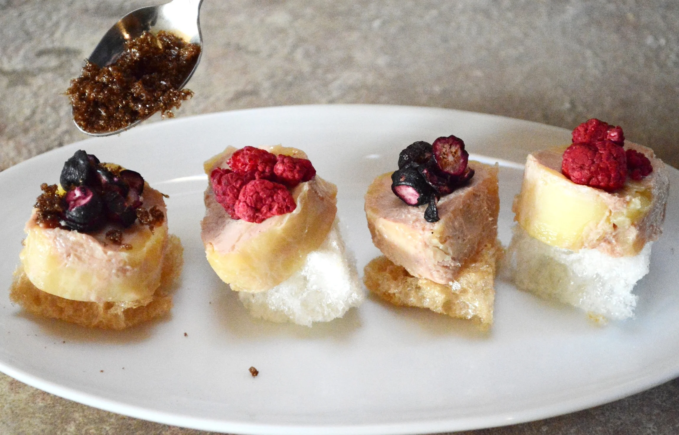 Fruit with Manuka and Pom.JPG