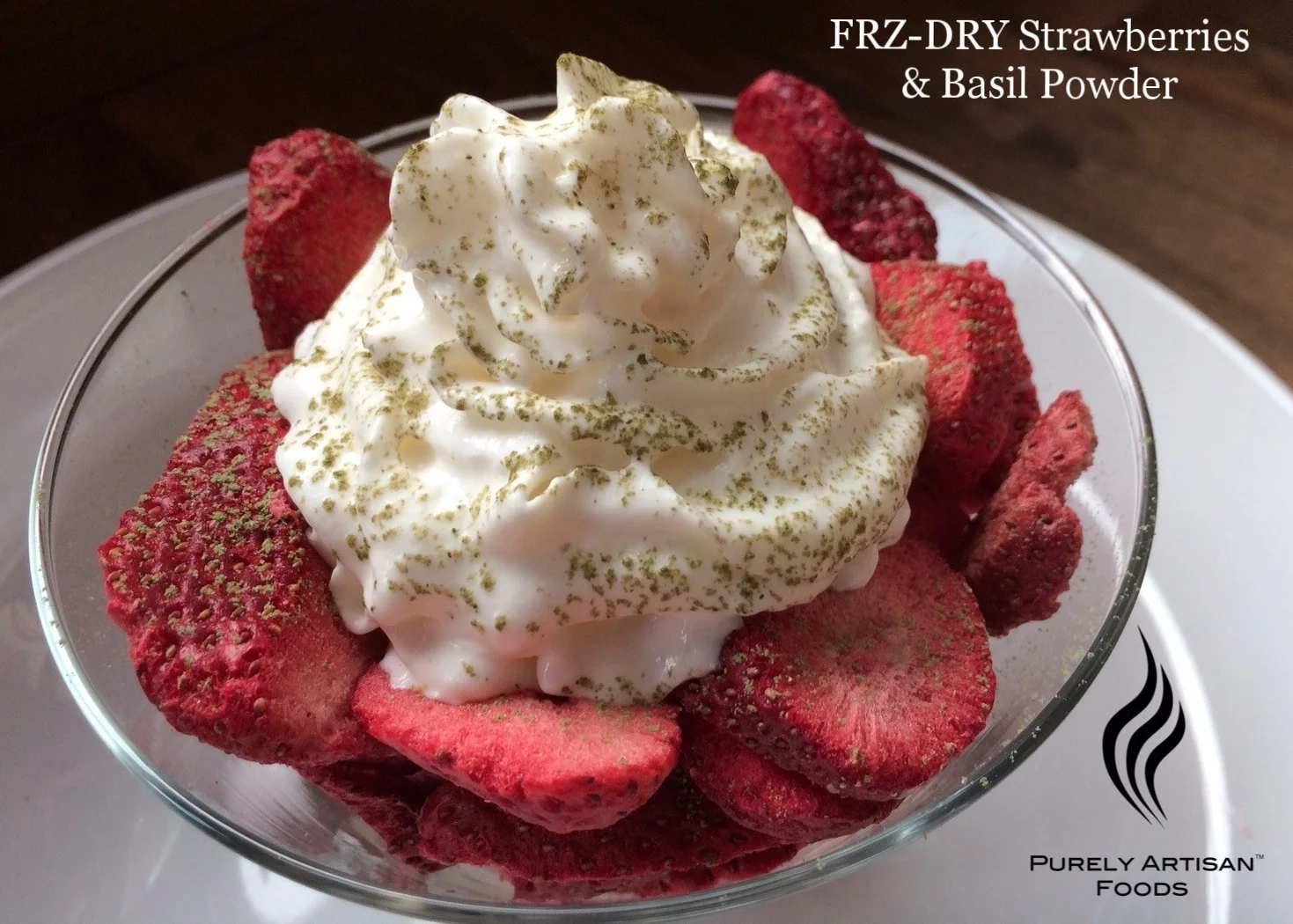 FRZ-DRY Strawberry & Basil Powder