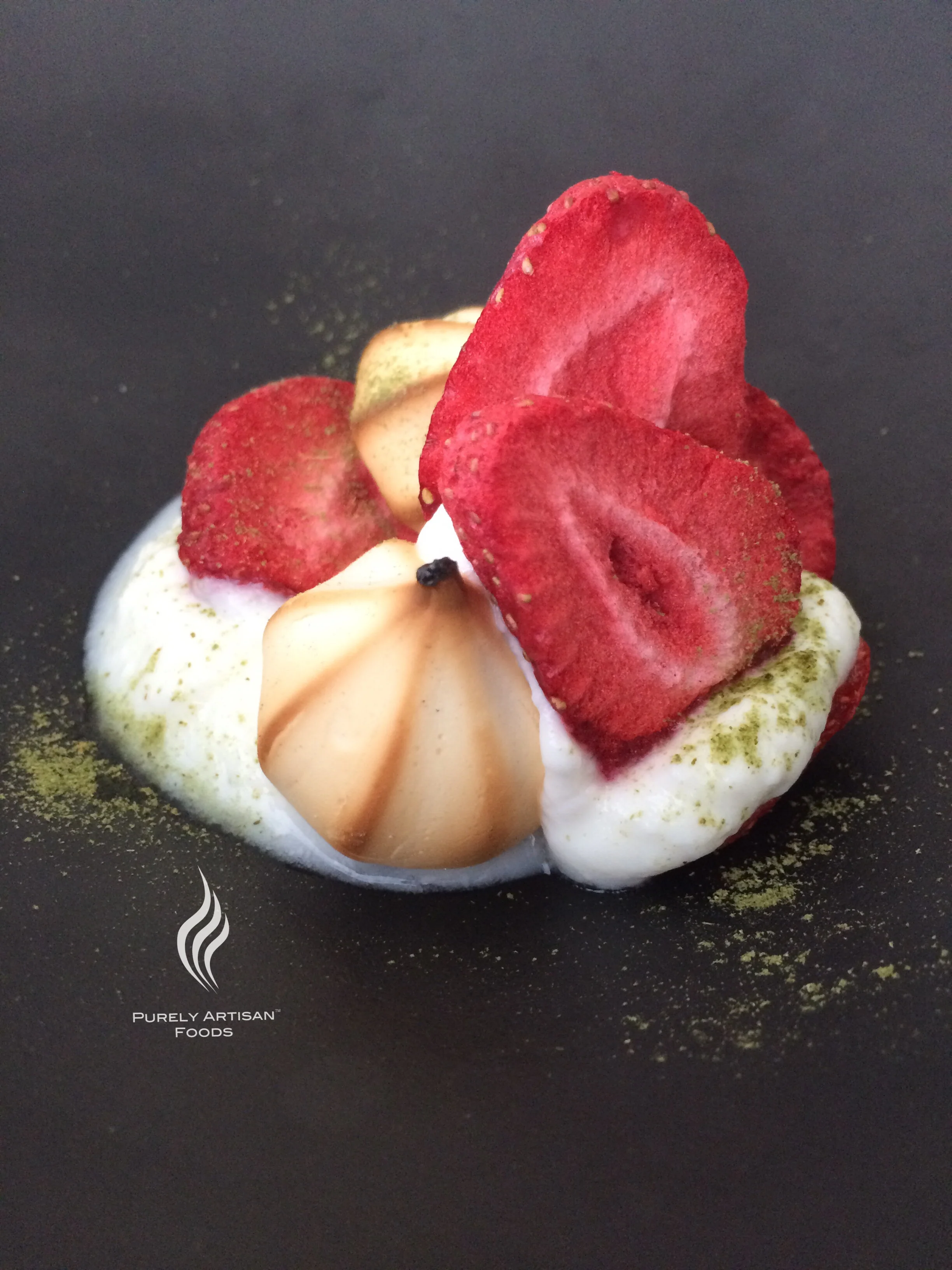 Strawberry Basil Yoghut Burnt Merengue & Yogurt.JPG
