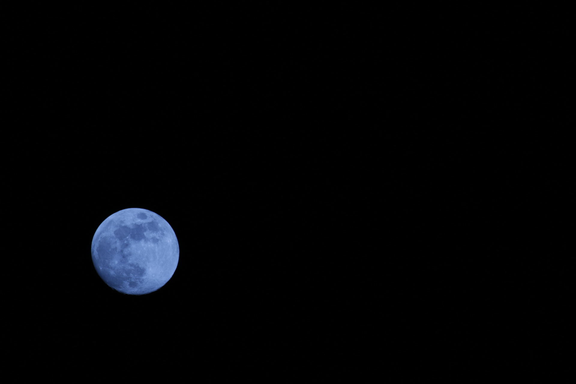Once in a blue moon!