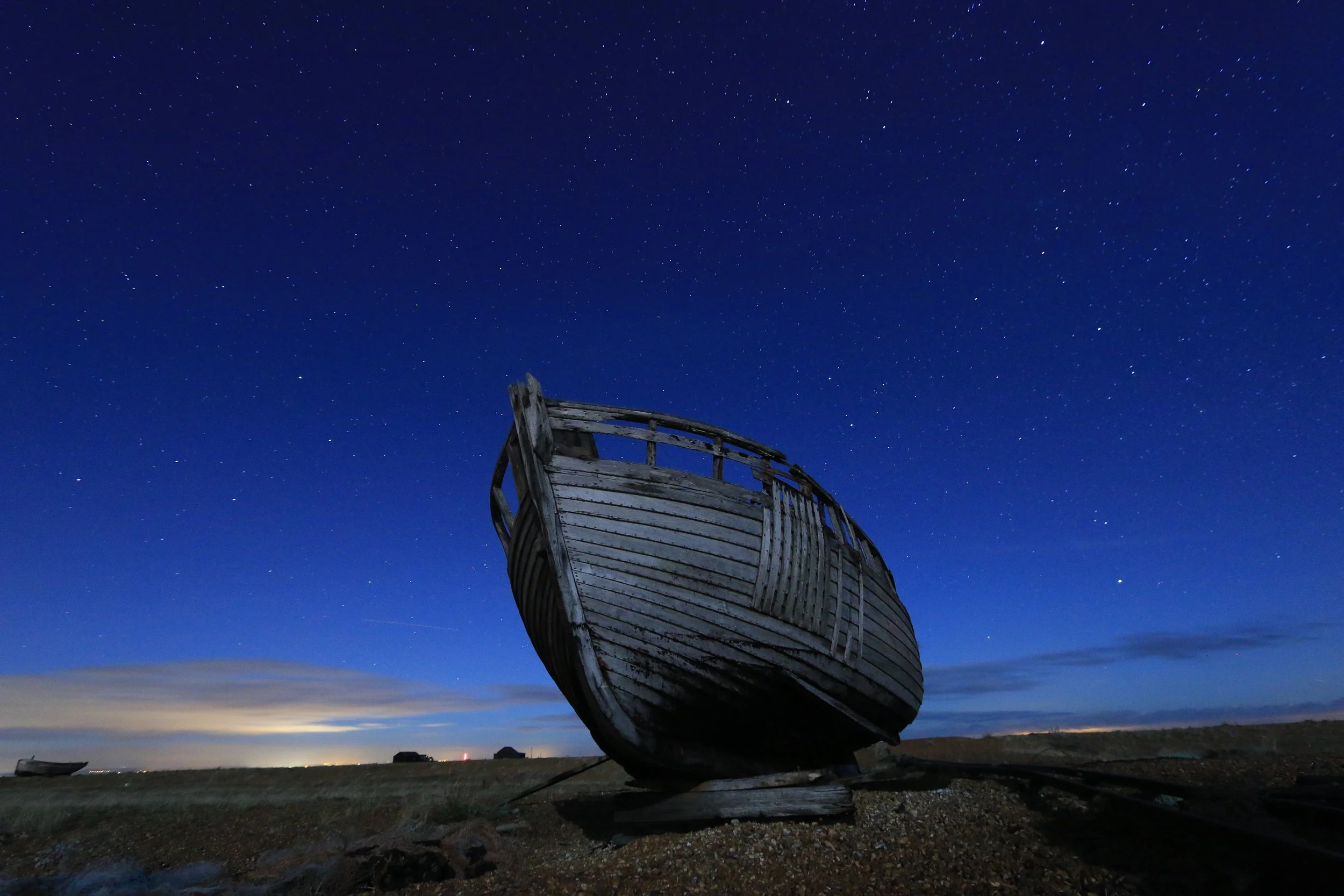 Blue boat, Dungeness