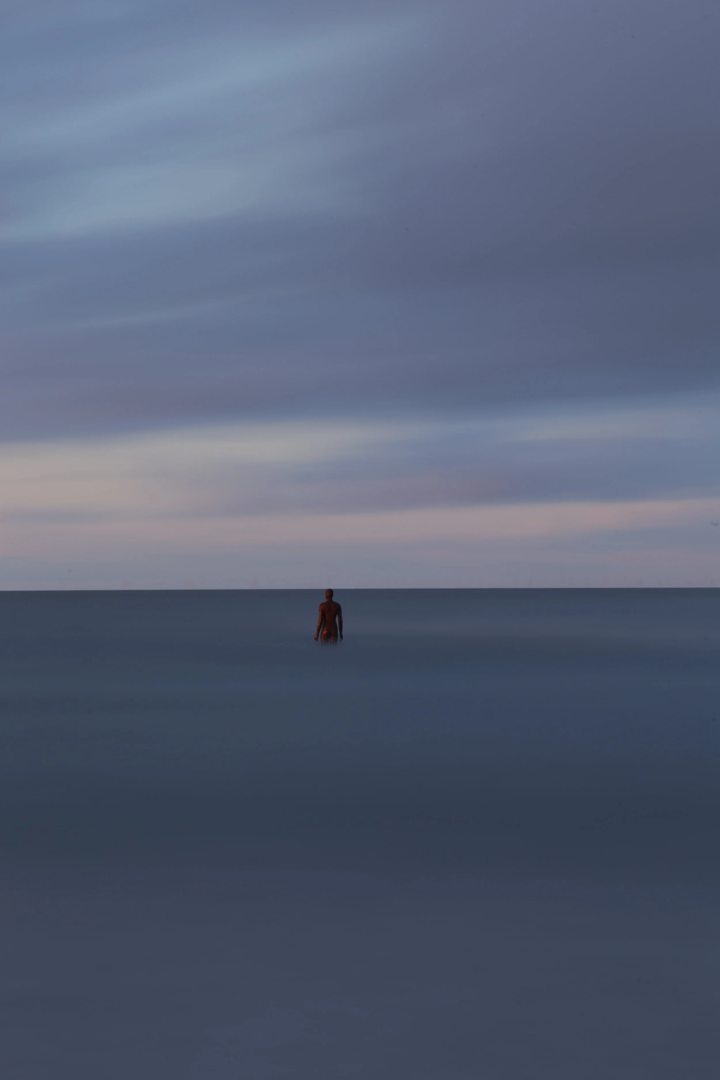 Anthony Gormley sculpture at Margate