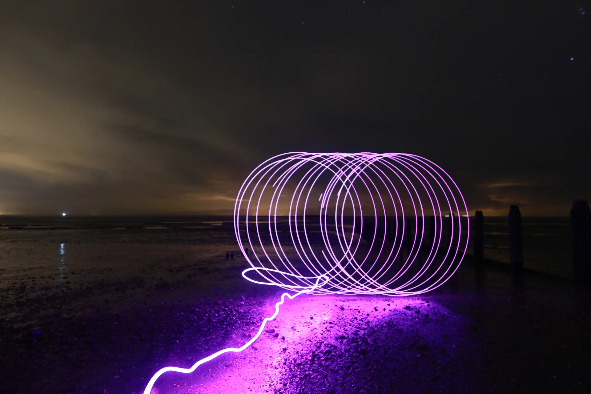 Light Spinning at Littlestone