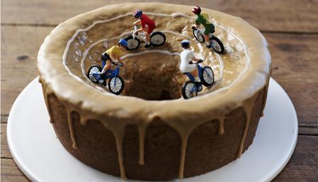 Team Sky dessert during the Tour. 