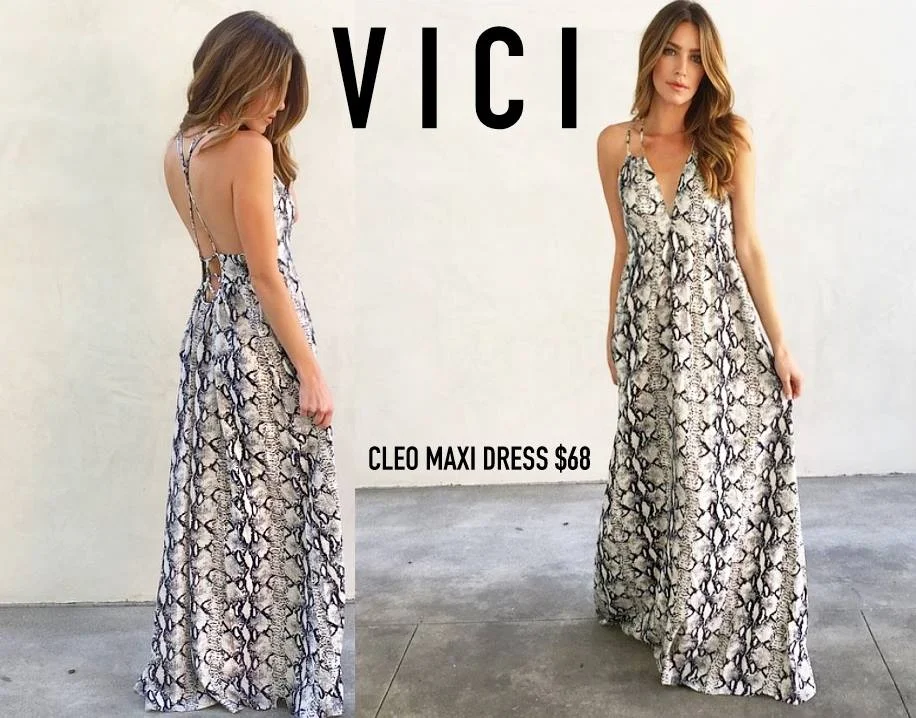 vici dolls maxi dress