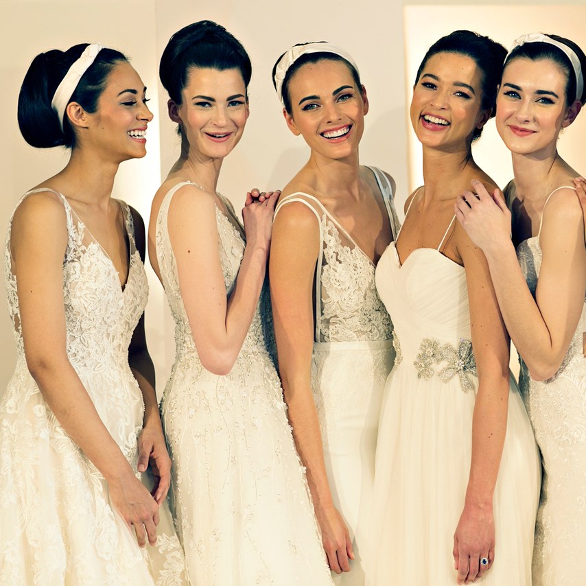 Anne Barge - Photo via Brides Magazine