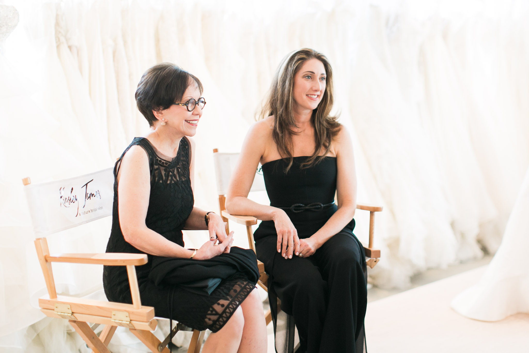 Designer Anne barge (left) and Anne Barge Owner and President (right)