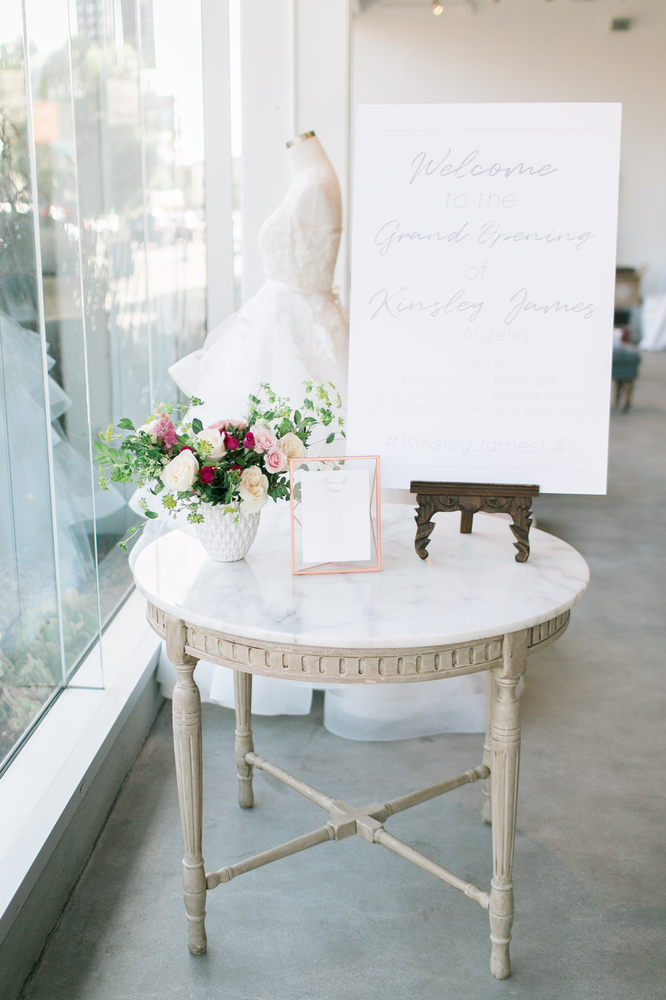 All signage done by Maria Pereira with A Touch of Grace Events
