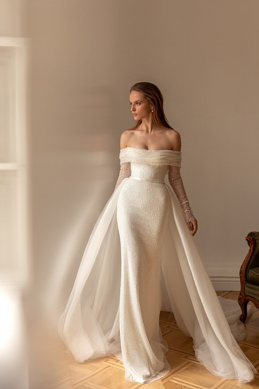 Dress: Paola by Eva Lendel — Kinsley James Couture Bridal