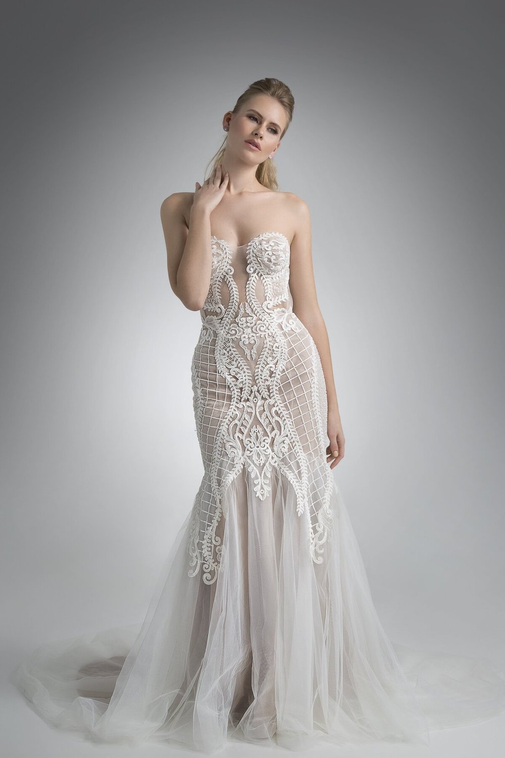 Dress: Paola by Eva Lendel — Kinsley James Couture Bridal