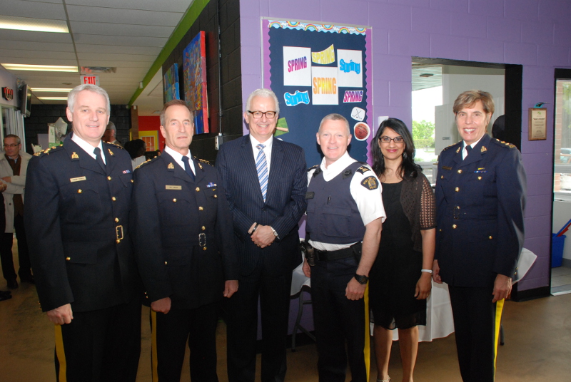 Royal Canadian Mounted Police officers in support of the BGCO (May 15,2013)