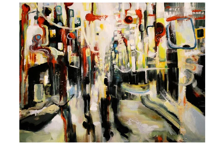 Walk Through. Oil on canvas. 2009. 36 x 45 inches | SOLD