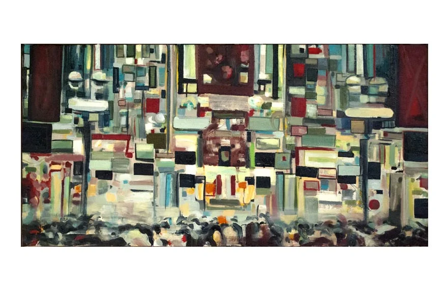 Without Titles. Oil on canvas. 2010. 18 x 30 inches | SOLD