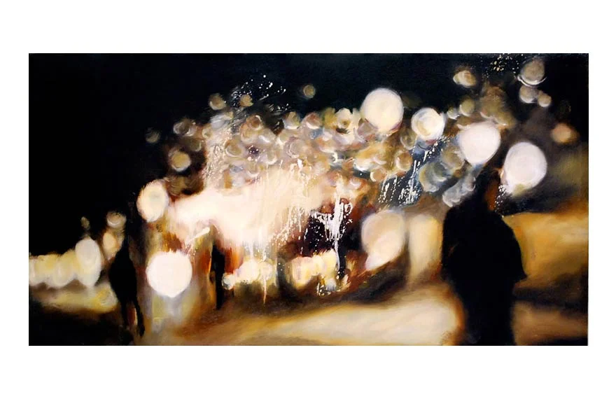 Interference. Oil on canvas. 2009. 36 x 45 inches | SOLD