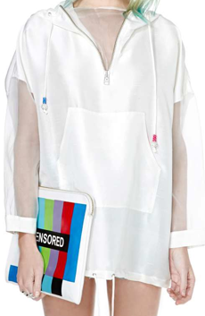 To Be Adored Silk Hoodie $282