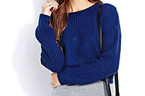 Forever 21 Cropped Sweater $15.80