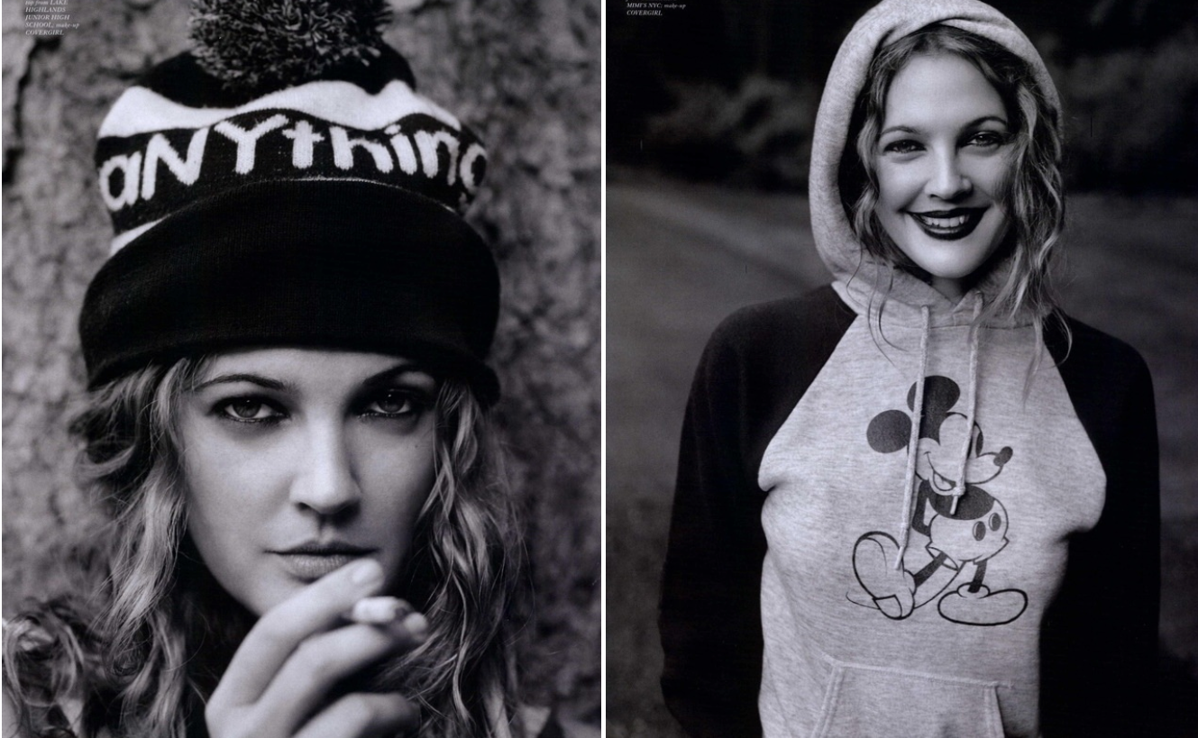 Flash Back Friday: Drew Barrymore for Pop