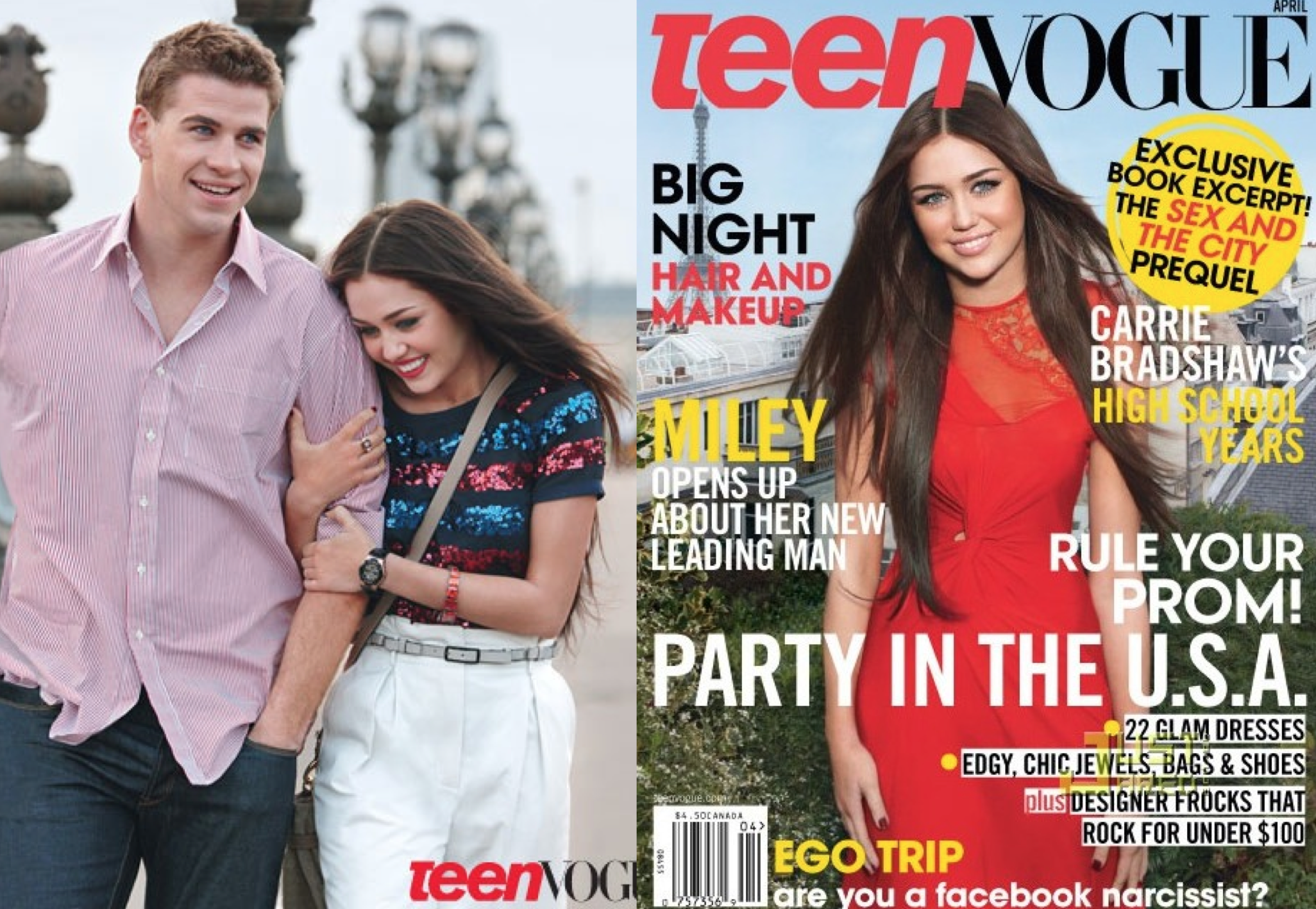 Flash Back Friday: Miley Cyrus for Teen Vogue