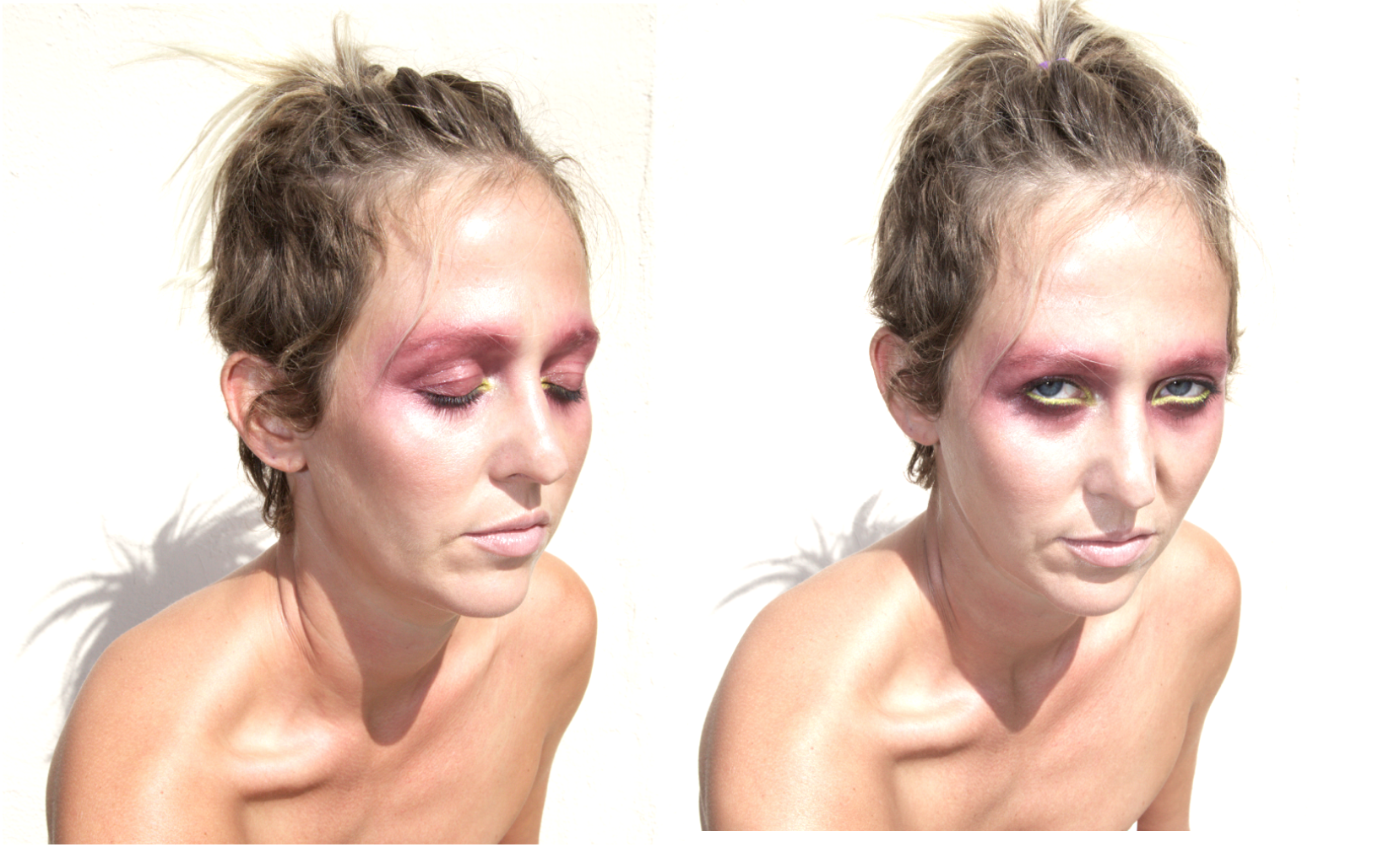 Time Lapse Beauty: Zombie Meets Nina Hagen Makeup With Erin Ayanian Monroe