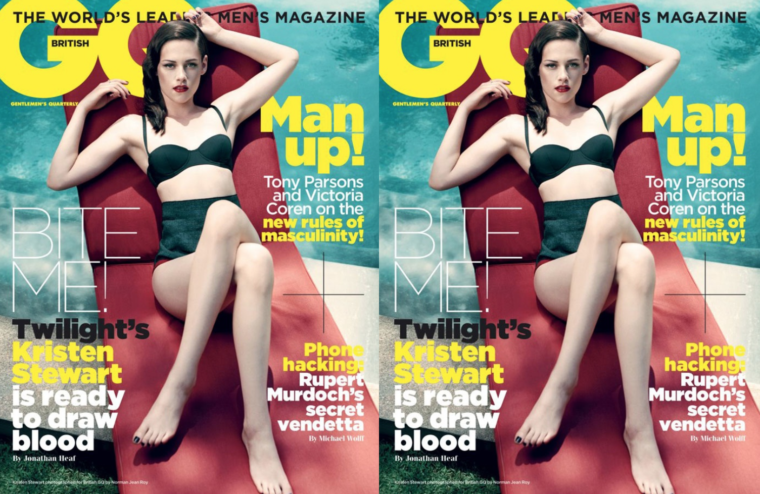 Flash Back Friday: Kristen Stewart for British GQ