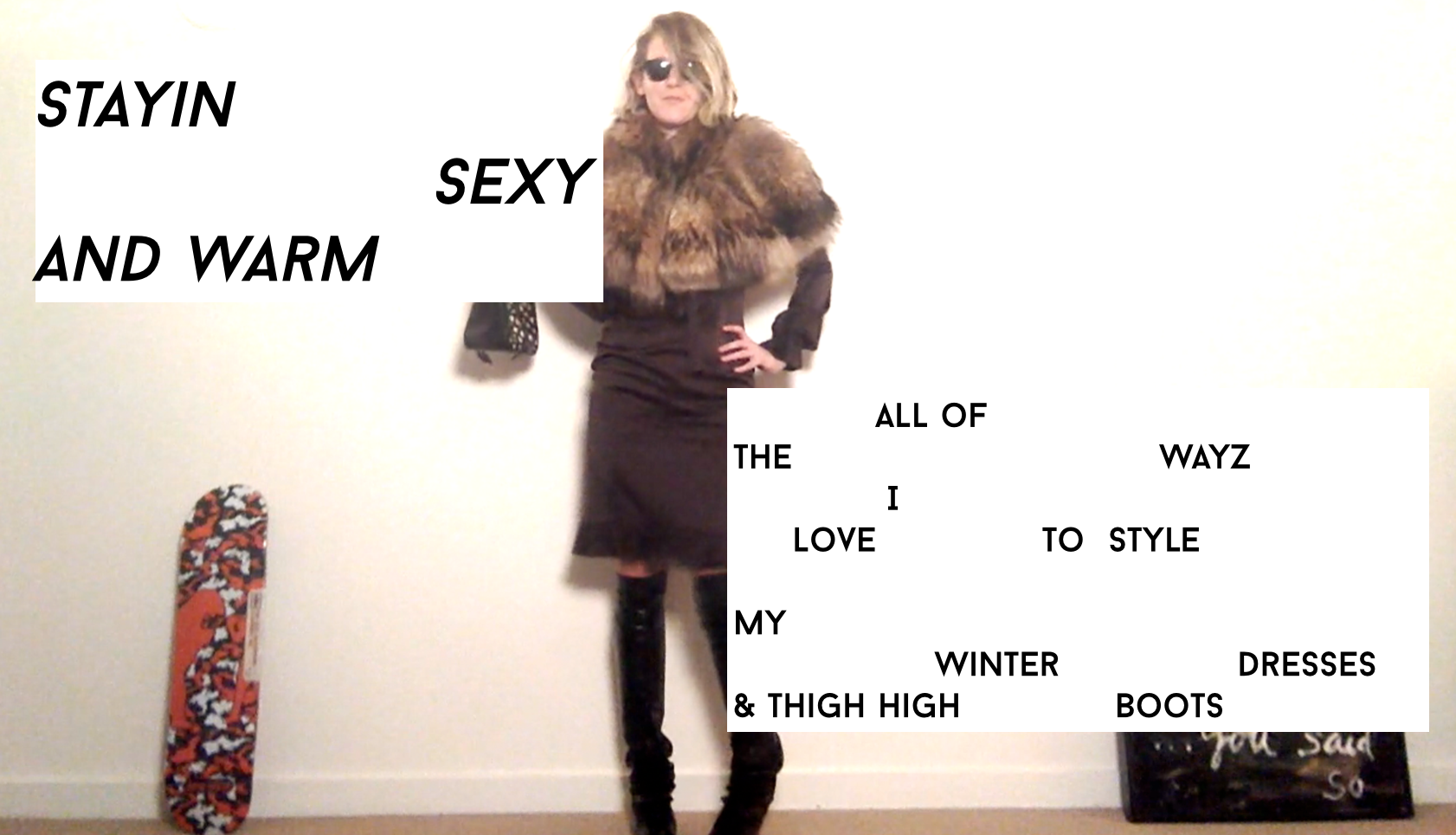 Stayin Sexy & Warm: How I Style My Winter Dresses