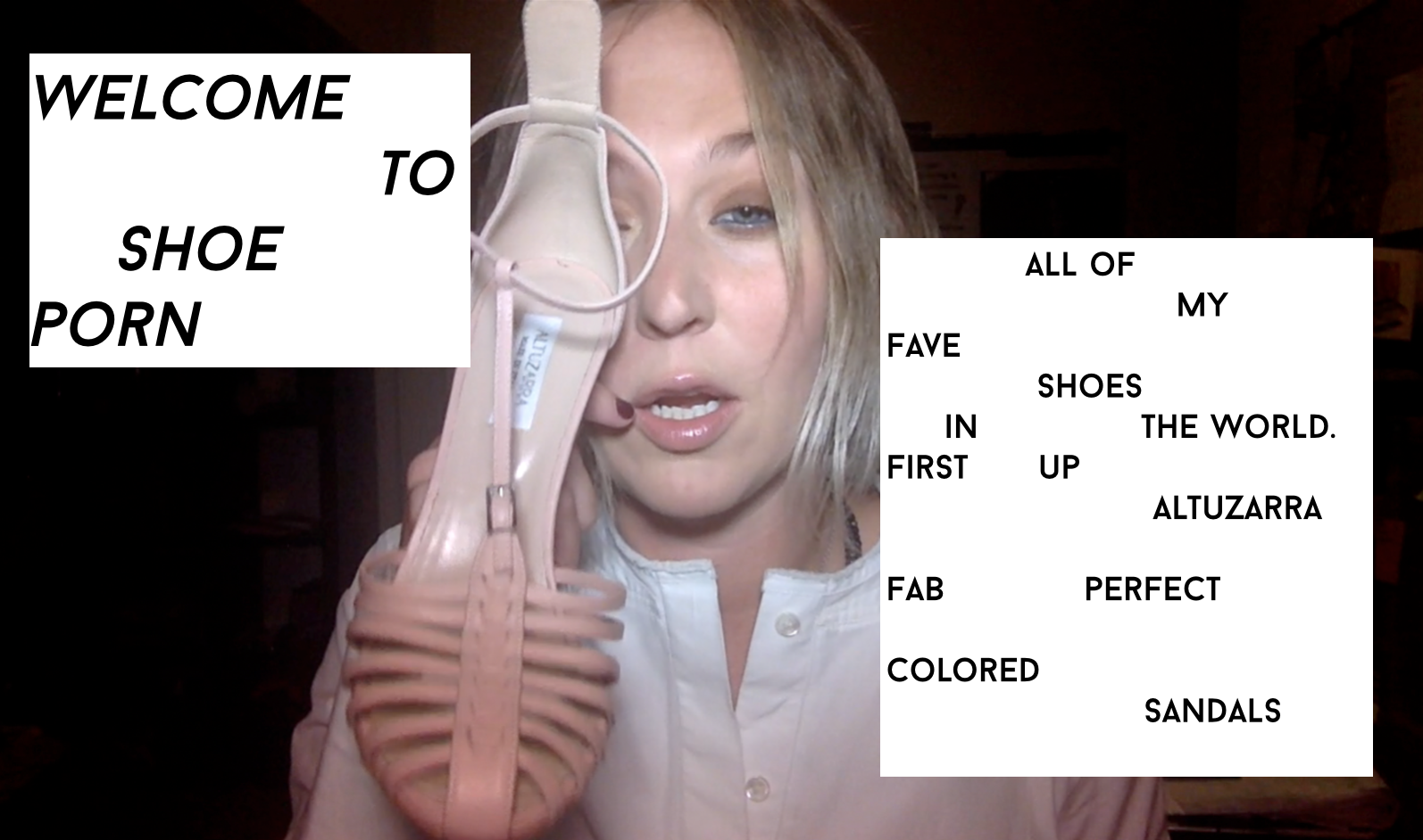 Shoe PORRRRRNNNN: My New Video Series for Peeps Who Love Shoes as Much as ME!!