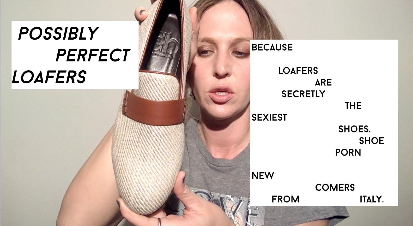 Possibly Perfect Loafers: Linen & Leather Heaven from CB Made in Italy