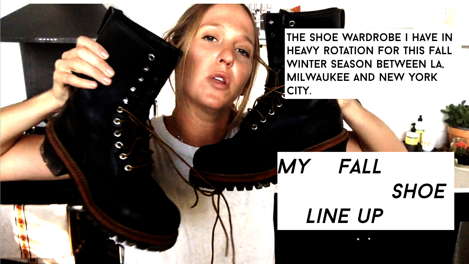 My Fall Shoe Wardrobe