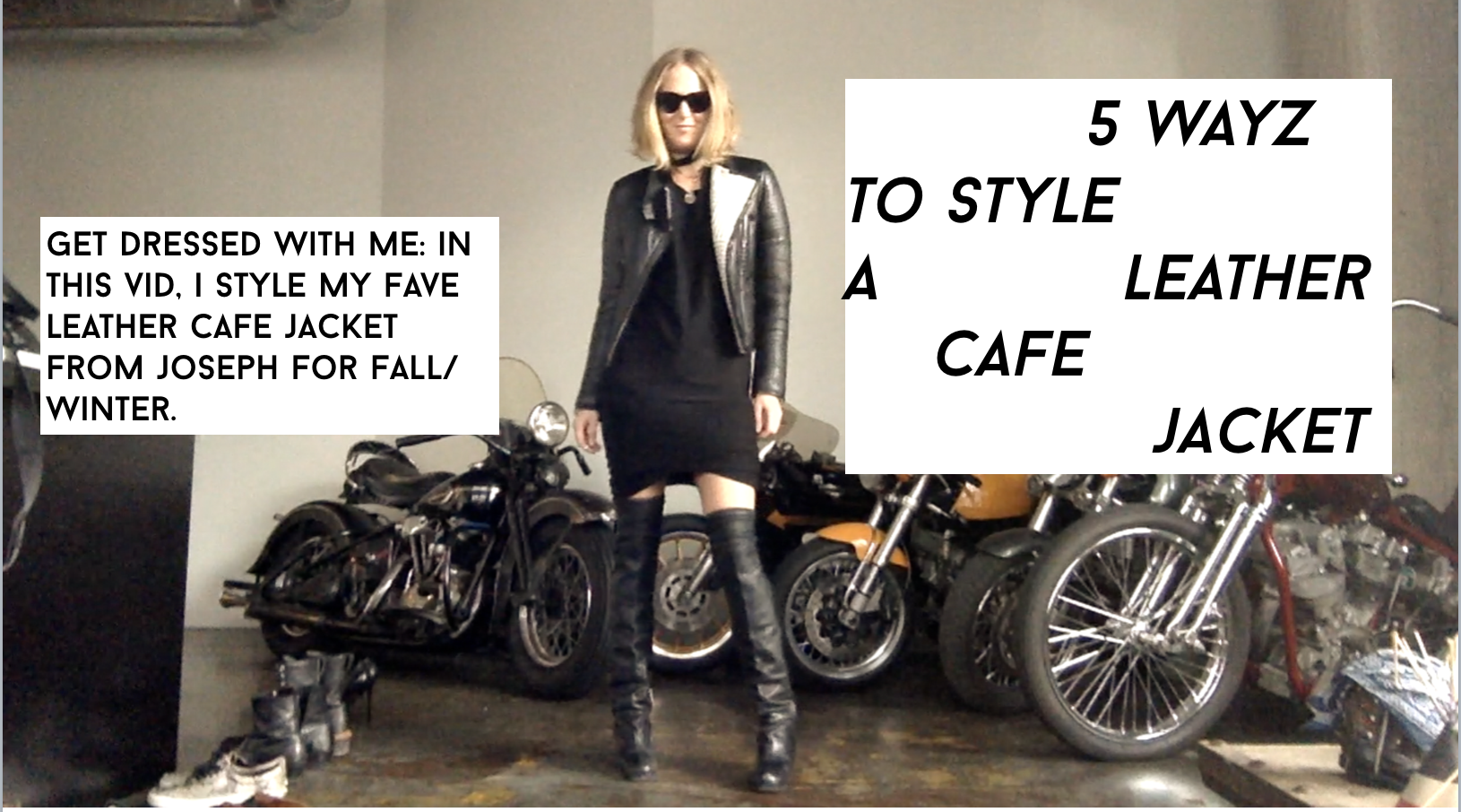 5 Ways To Style a Leather Cafe Racer Jacket